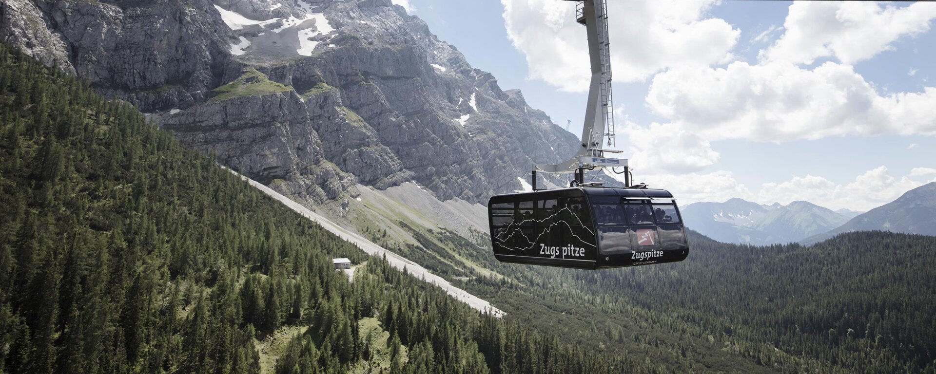 Eine Seilbahn der Superlative Zugspitze